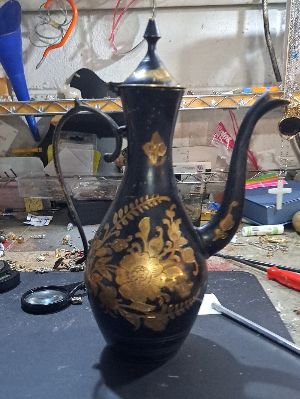 Large Solid Brass Pitcher made in india